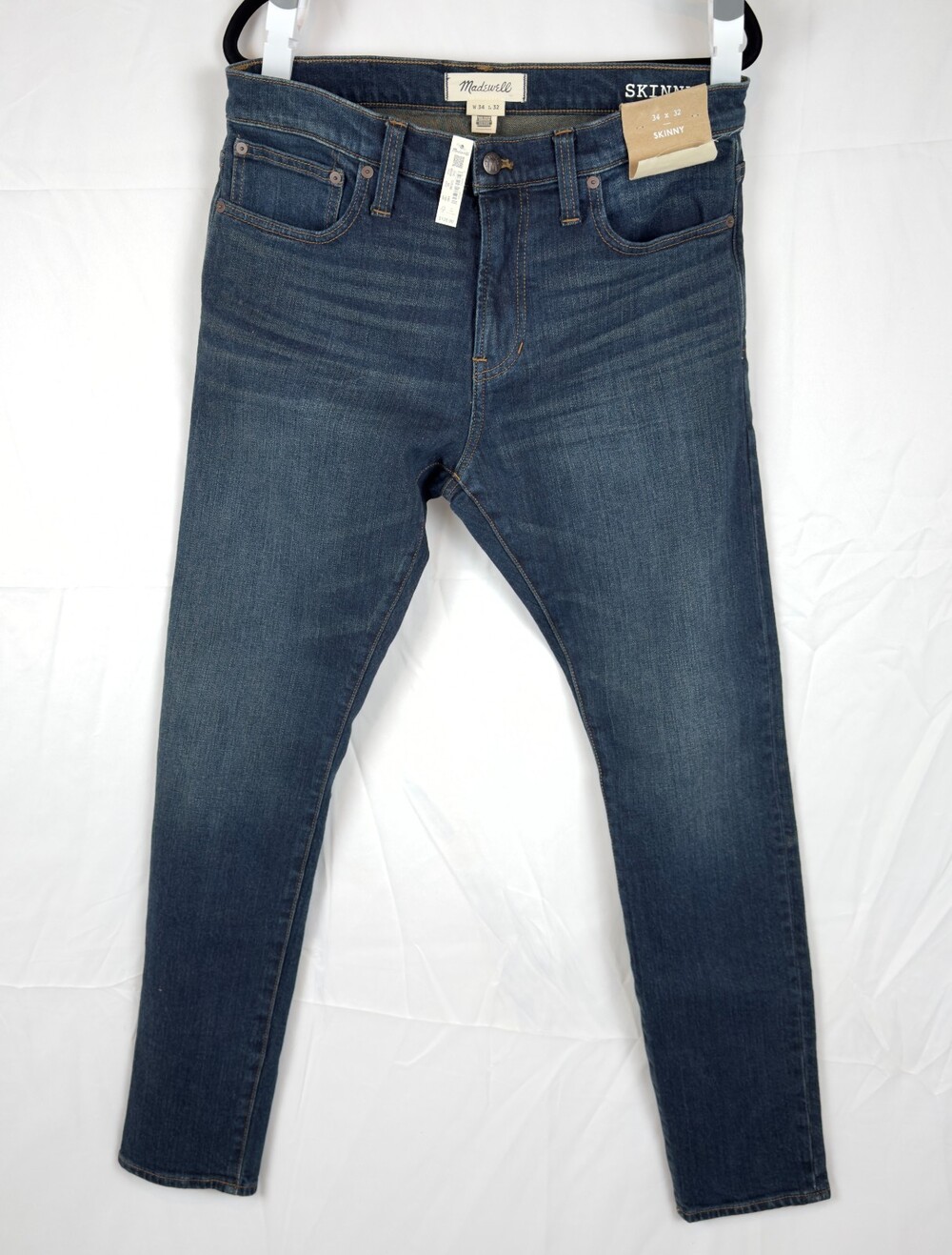 Mens Madewell skinny jeans NWTs 34 x32 NWTs